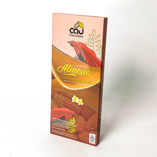 Milk Chocolate Almond – 70 gr - Image 2