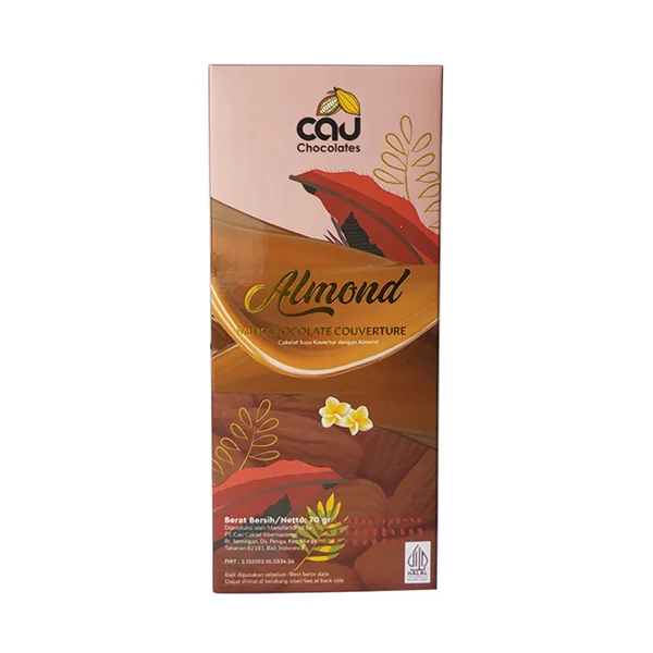 Milk Chocolate Almond – 70 gr