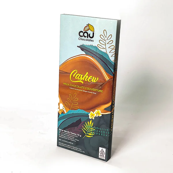 Milk Chocolate Cashew – 70 gr - Image 2