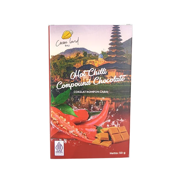 Hot Chilli Chocolate Compound – 50 gr