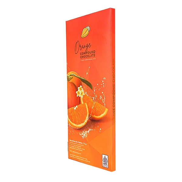Orange Chocolate Compound – 70 gr - Image 2