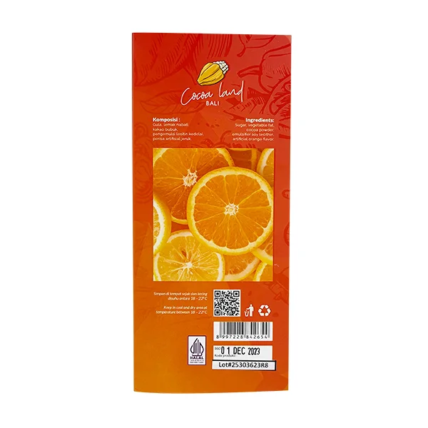 Orange Chocolate Compound – 70 gr - Image 3