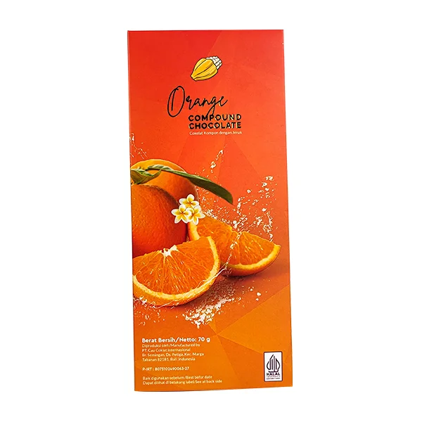 Orange Chocolate Compound – 70 gr