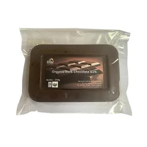 Organic Dark Chocolate 61% - 250g