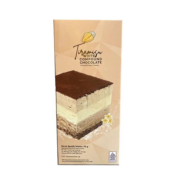 Tiramisu Chocolate Compound – 70gr