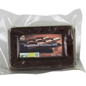 Dark Chocolate Couverture 80 % - 500 gr