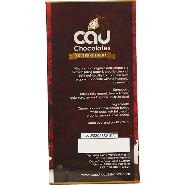 Milk Chocolate Almond - 80 gr - Image 3