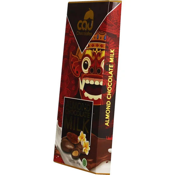 Milk Chocolate Almond - 80 gr - Image 2