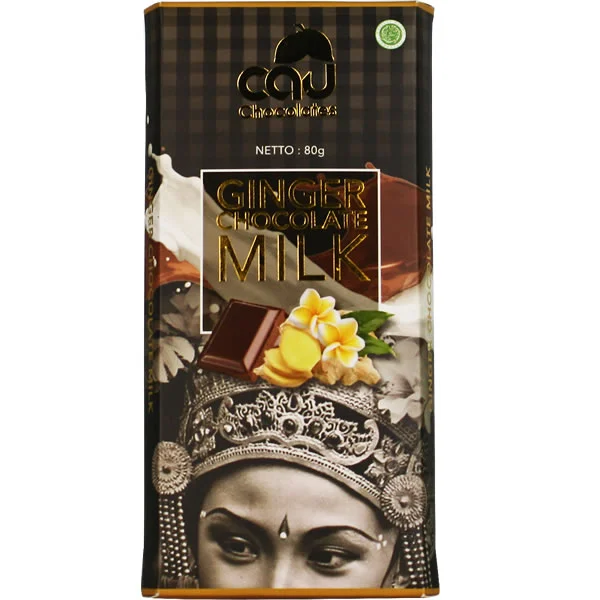 Milk Chocolate Gingerr - 80 gr