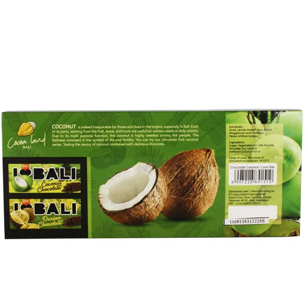 I Love Bali Coconut – 90 gr - Image 3