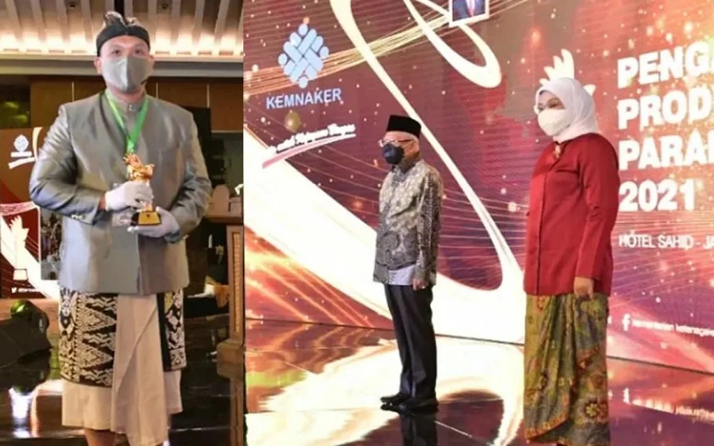 Diserahkan Wapres, PT Cau Coklat Internasional Raih Penghargaan Paramakarya 2021