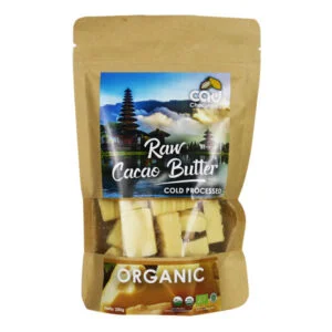 Organic Cocoa Butter - 200 gr